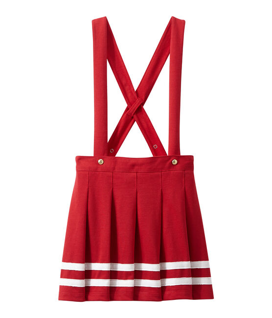 Sorella Ensemble pour fille 2 pièces t-shirt à manches longues avec dentelle pantalons//jupe avec bretelles à plaid 0-6 ans